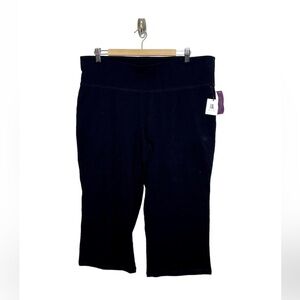 NEW Lane Bryant Outlet B Active Yoga Black Capri Pants 18/20 Bundle